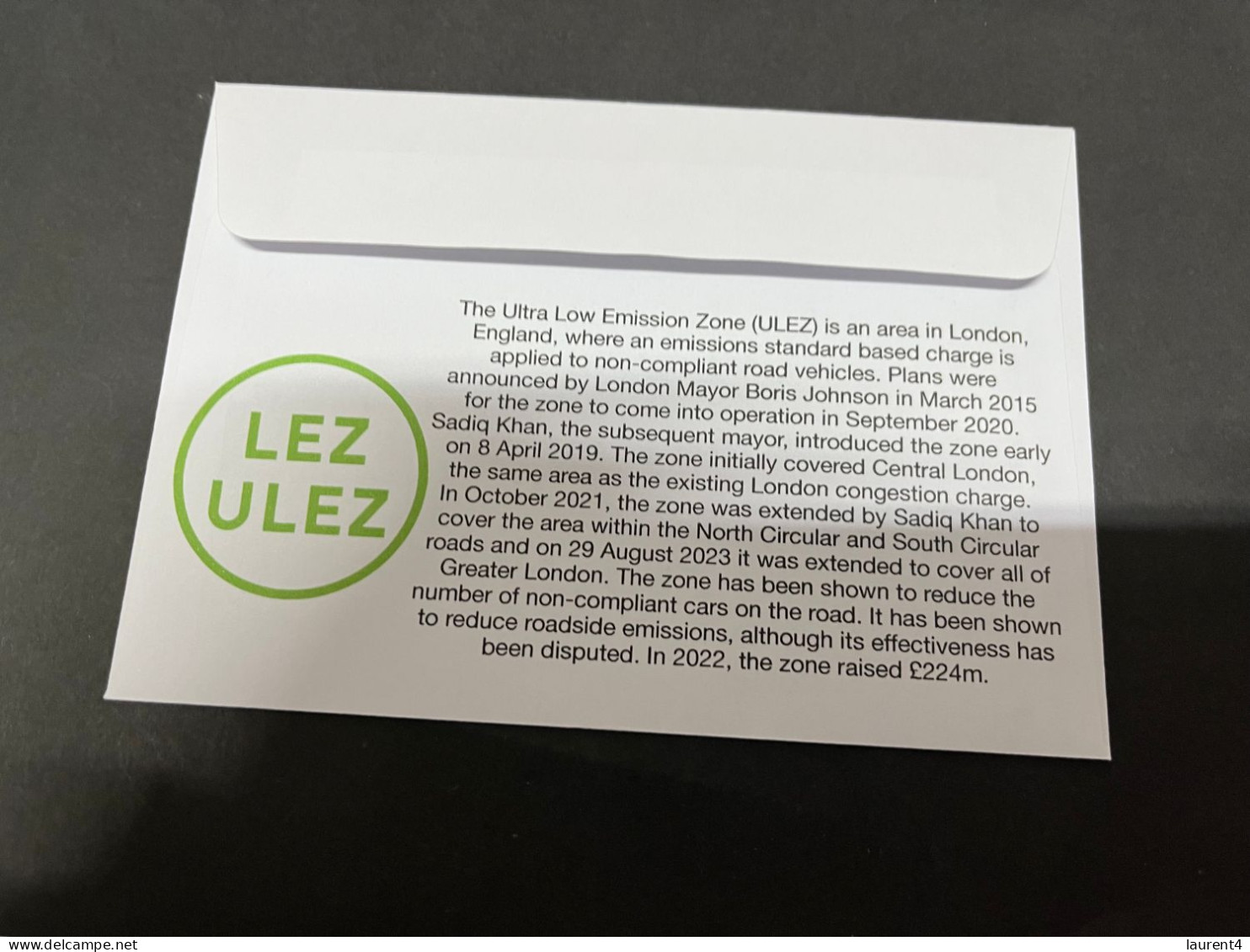 1-9-2023 (3 T 47) UK - ULEZ Is Expanding Across All London Boroughs From 29 August 2023 - Autres & Non Classés