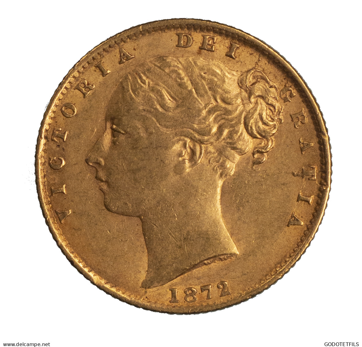 Souverain Victoria 1872 Londres - 1 Sovereign