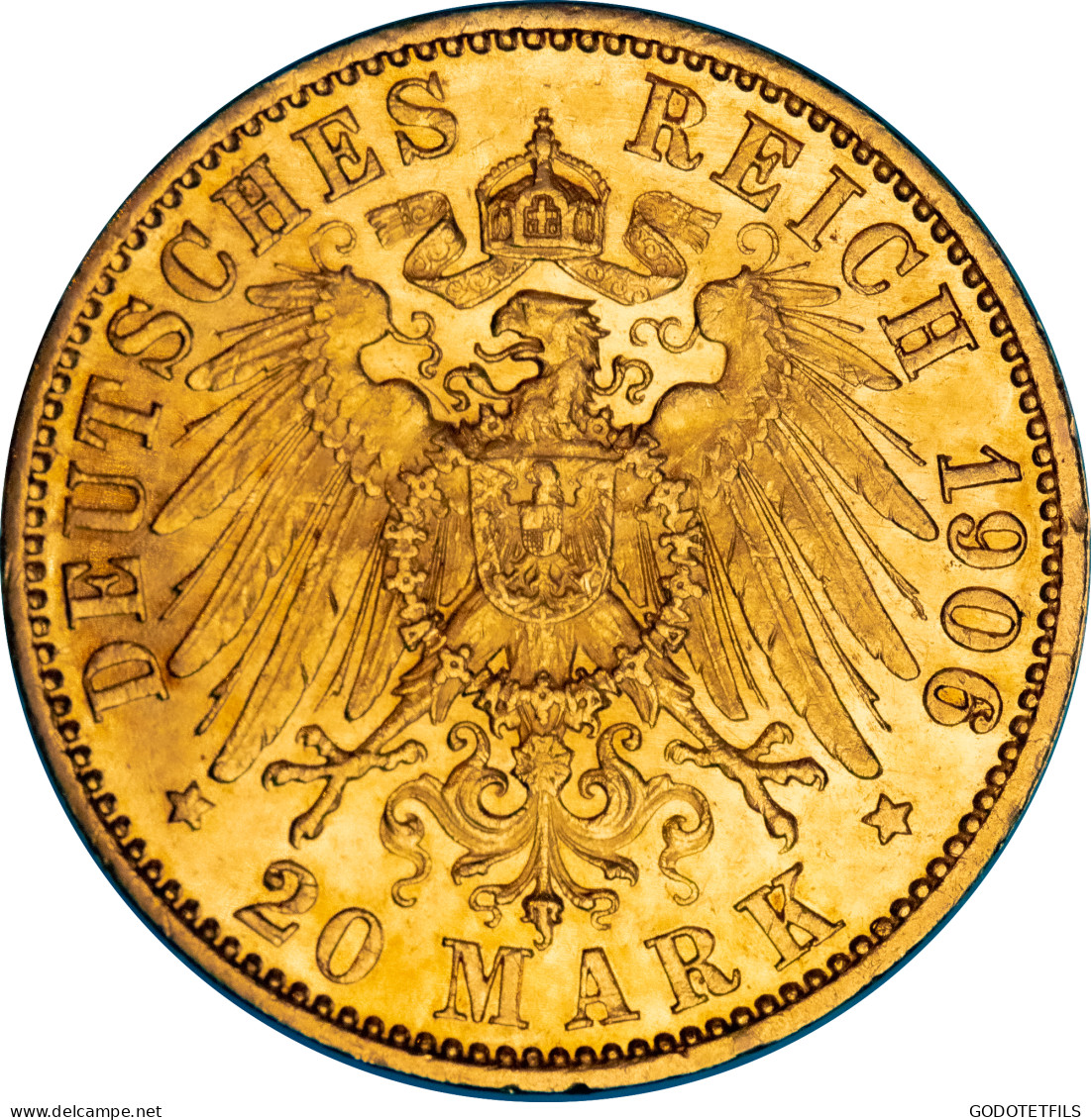 Allemagne 20 Mark 1906 Hessen - 5, 10 & 20 Mark Gold