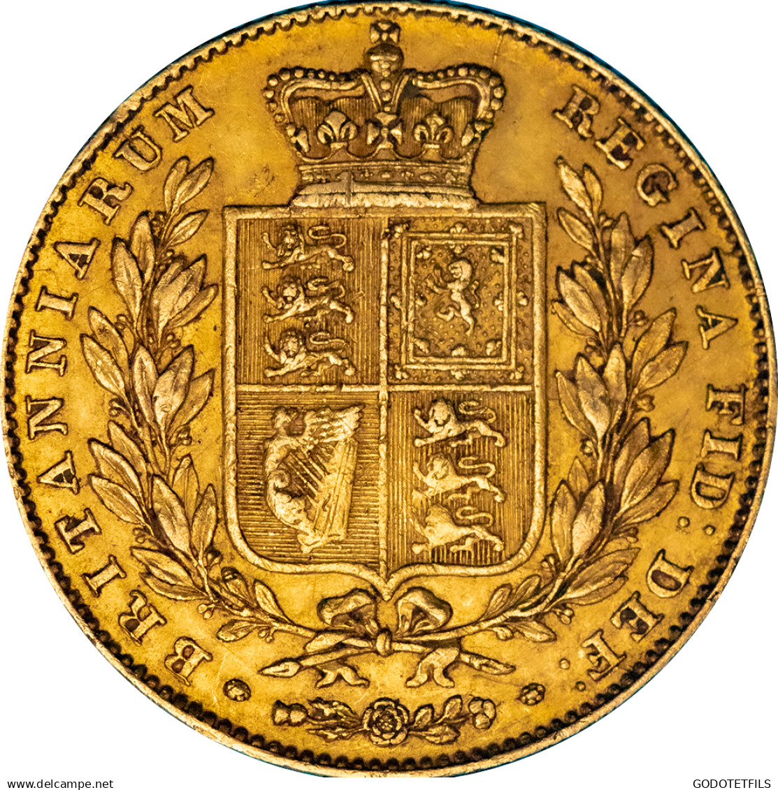 Royaume Uni - Souverain Victoria 1842 - 1 Sovereign