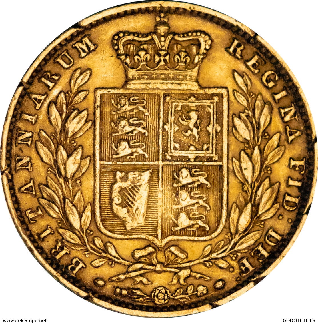 Royaume Uni - Souverain Victoria 1855 - 1 Sovereign