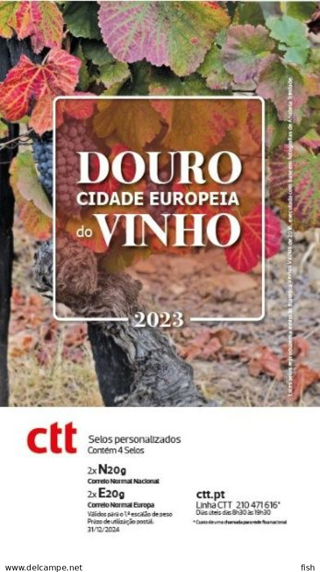 Portugal ** & Douro, European Wine Capital 2023 (97687) - Booklets