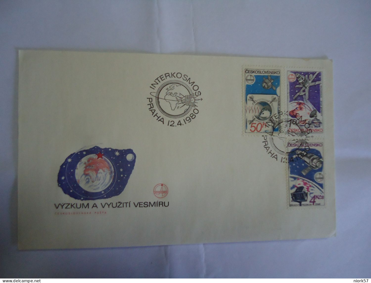 CZECHOSLOVAKIA  FDC  1970 SPACE - Other & Unclassified