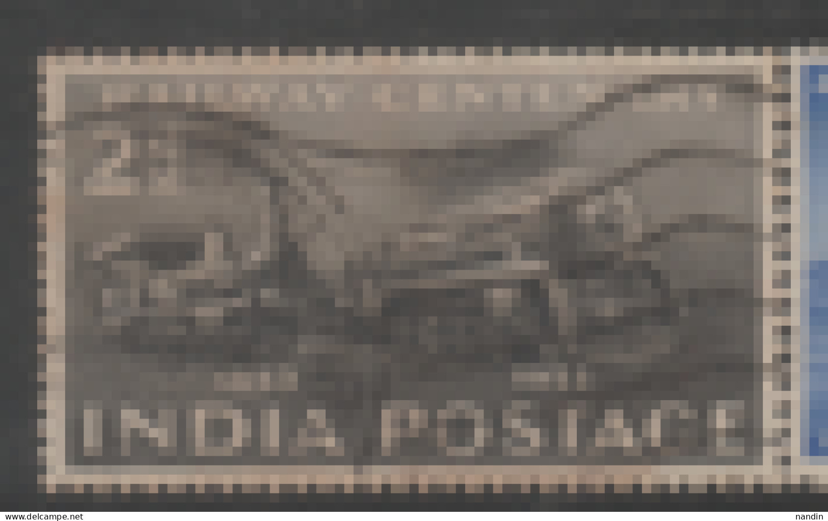 USED STAMP FROM 1953 INDIA ON RALWAY CENTENARY - Usati