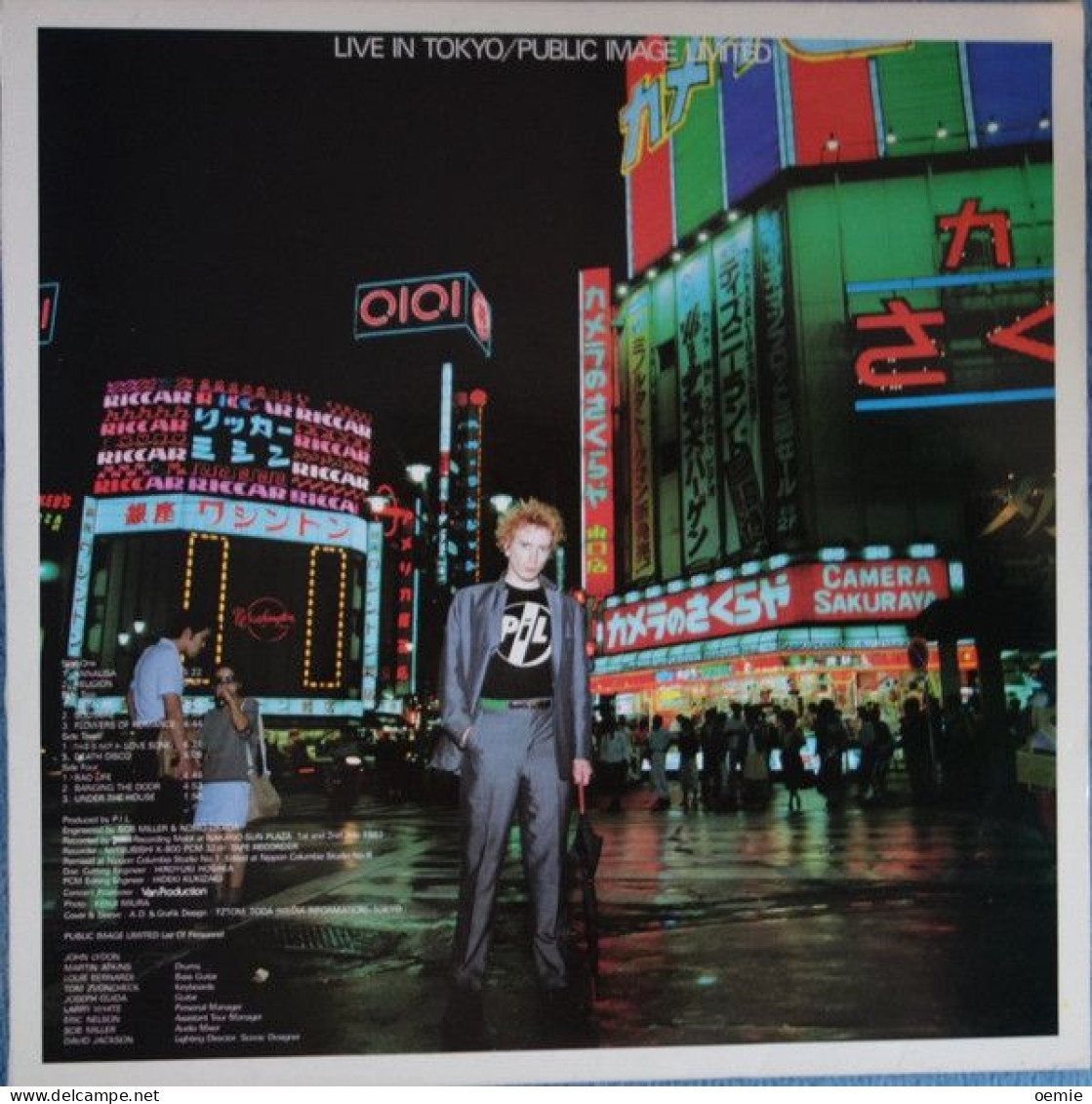 PUBLIC IMAGE LIMITED  / LIVE IN TOKYO  ALBUM  DOUBLE - Andere - Engelstalig