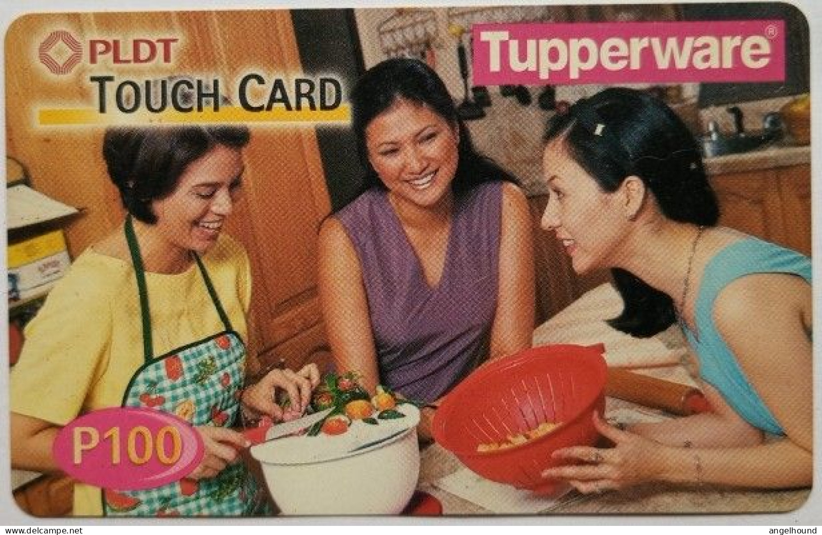 Philippines PLDT Touch Card  P100  MINT " Tupperware " - Filipinas