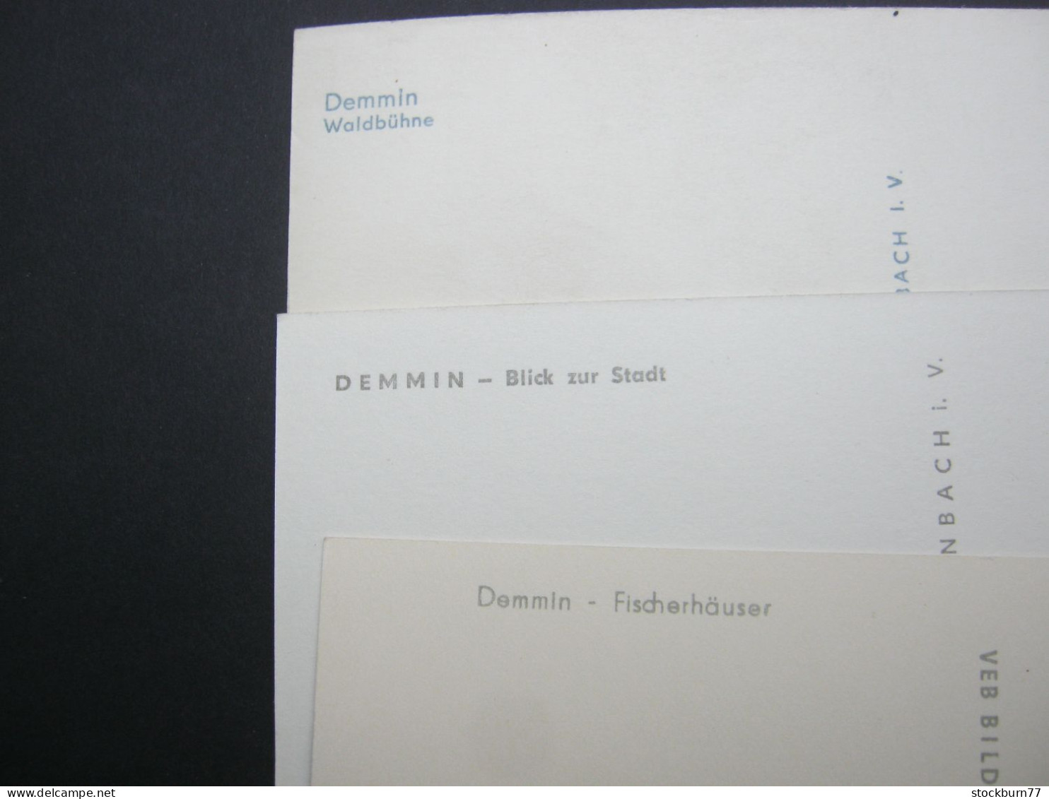 DEMMIN , 3 Schöne Karten Um 1965 - Demmin