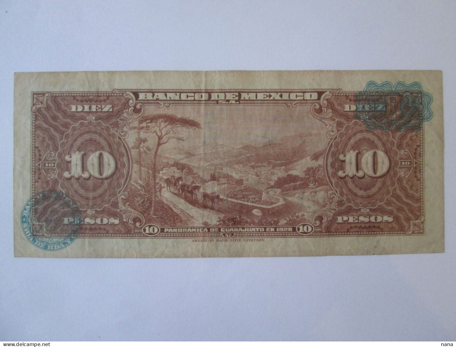 Mexico 10 Pesos 1963 Banknote,see Pictures - Mexique