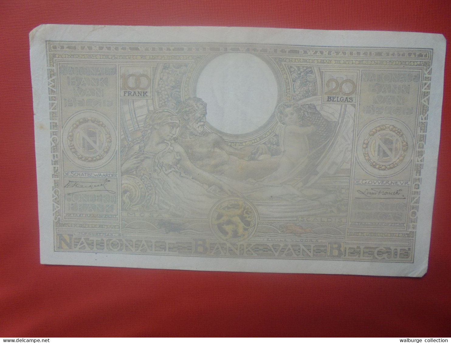 BELGIQUE 100 Francs 16-9-35 Circuler (B.18) - 100 Francos & 100 Francos-20 Belgas