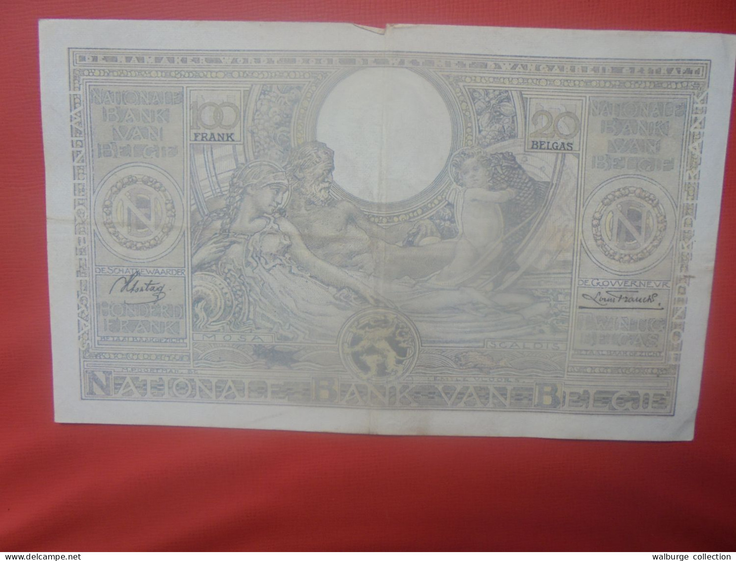BELGIQUE 100 Francs 4-12-36 Circuler (B.18) - 100 Francos & 100 Francos-20 Belgas
