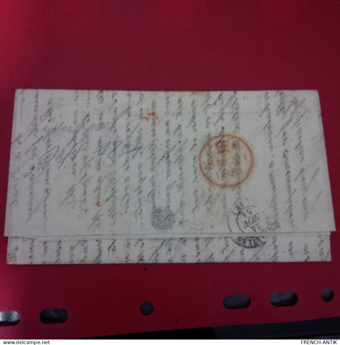 LETTRE LIVERPOOL POUR MARSEILLE 1851 - Postmark Collection