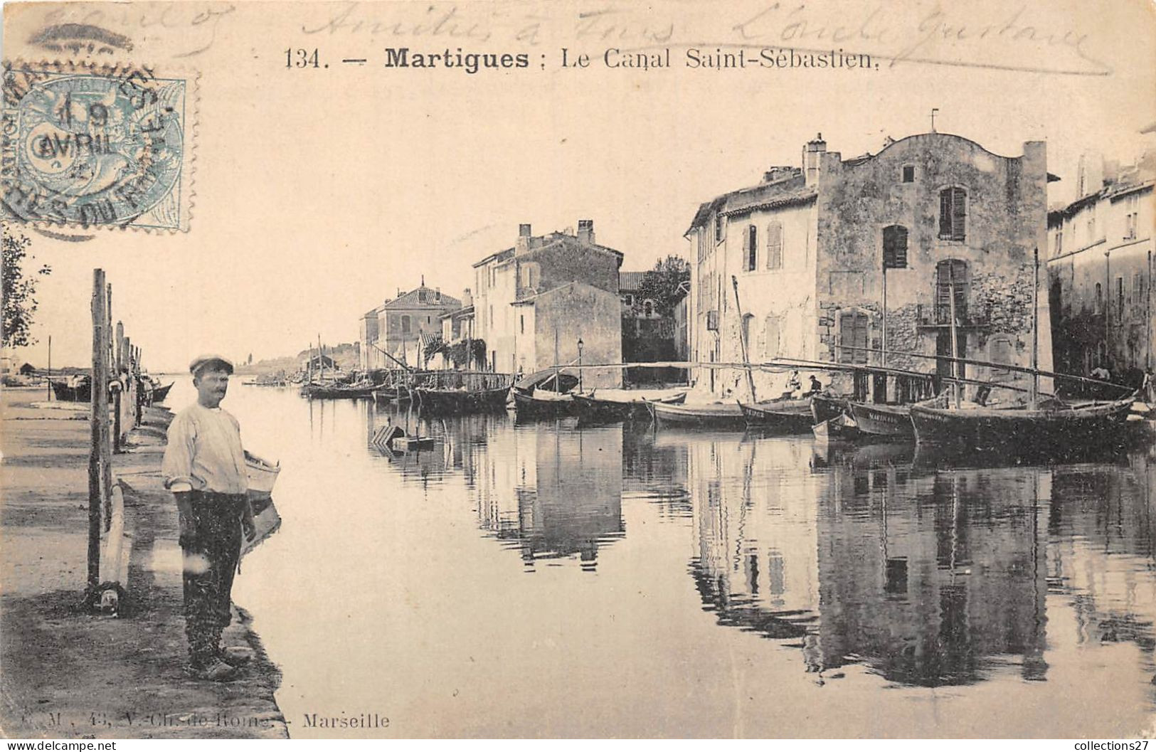 13-MARTIGUES- LE CANAL SAINT-SEBASTIEN - Martigues