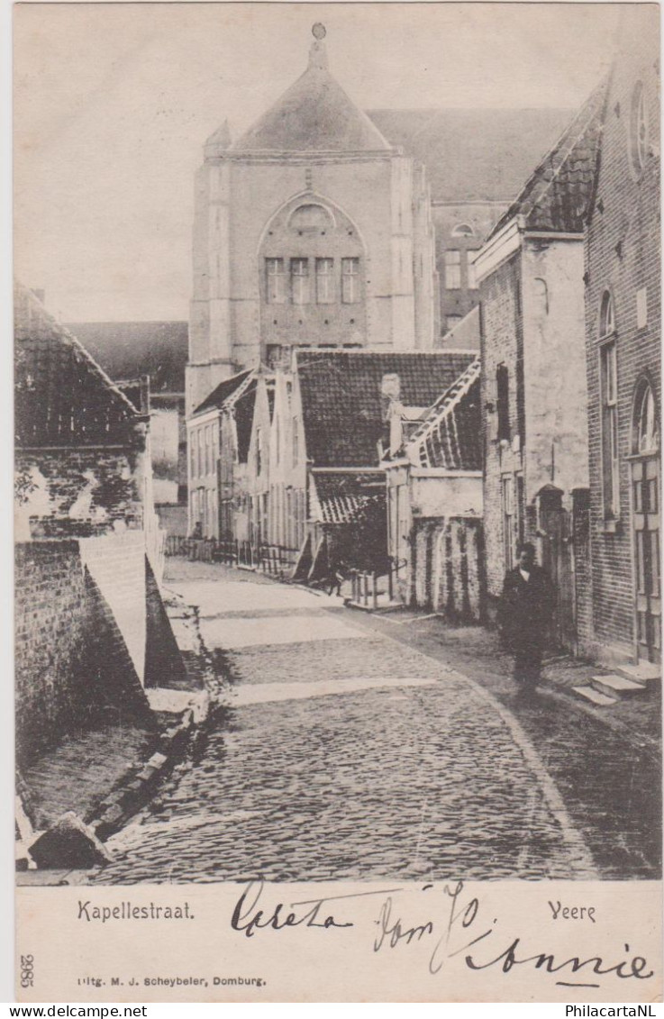 Veere - Kapellestraat - 1906 - Veere