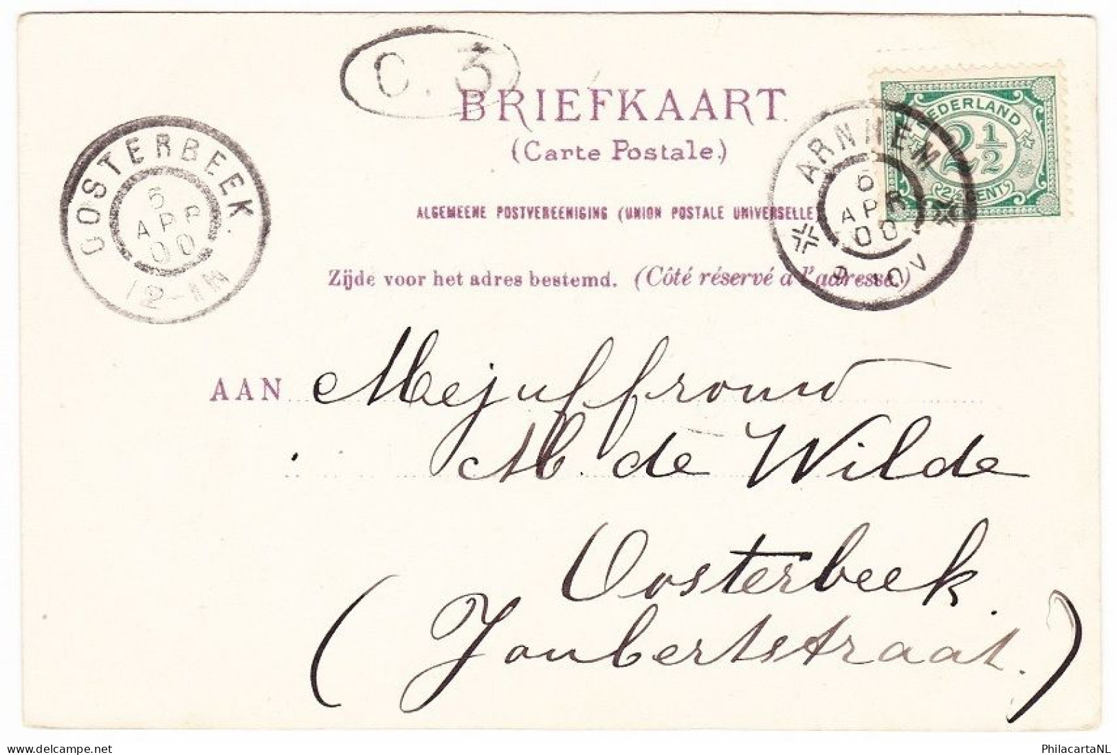 Velp Bij Arnhem - Hoofdstraat Met Volk - 1900 - Velp / Rozendaal
