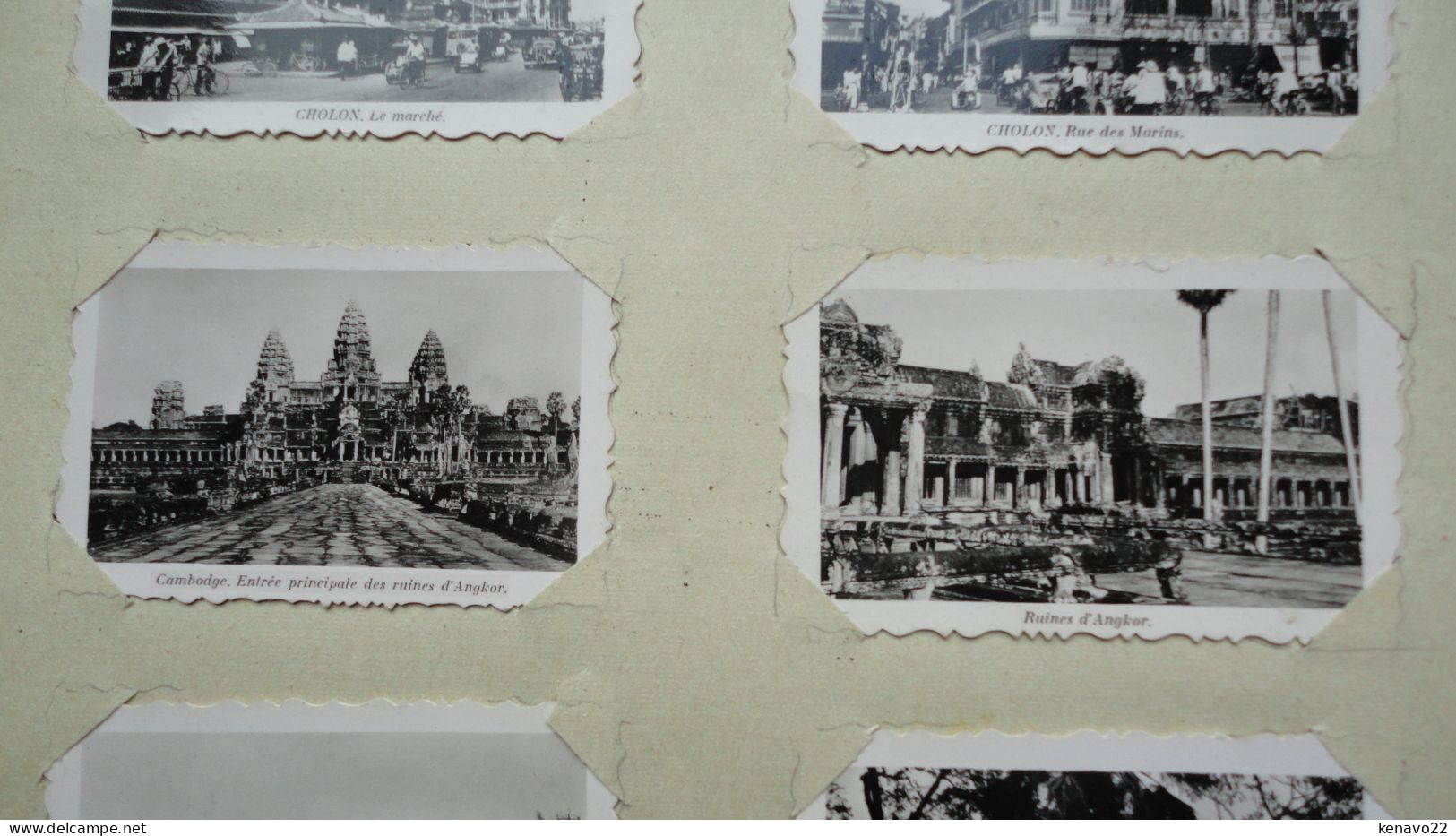 Assez Rare 10 Petites Photos ( 6,5 X 4 Cm ) Du Vietnam Année 1955 ( Les Photos Sont Pas Collée ) - Asia