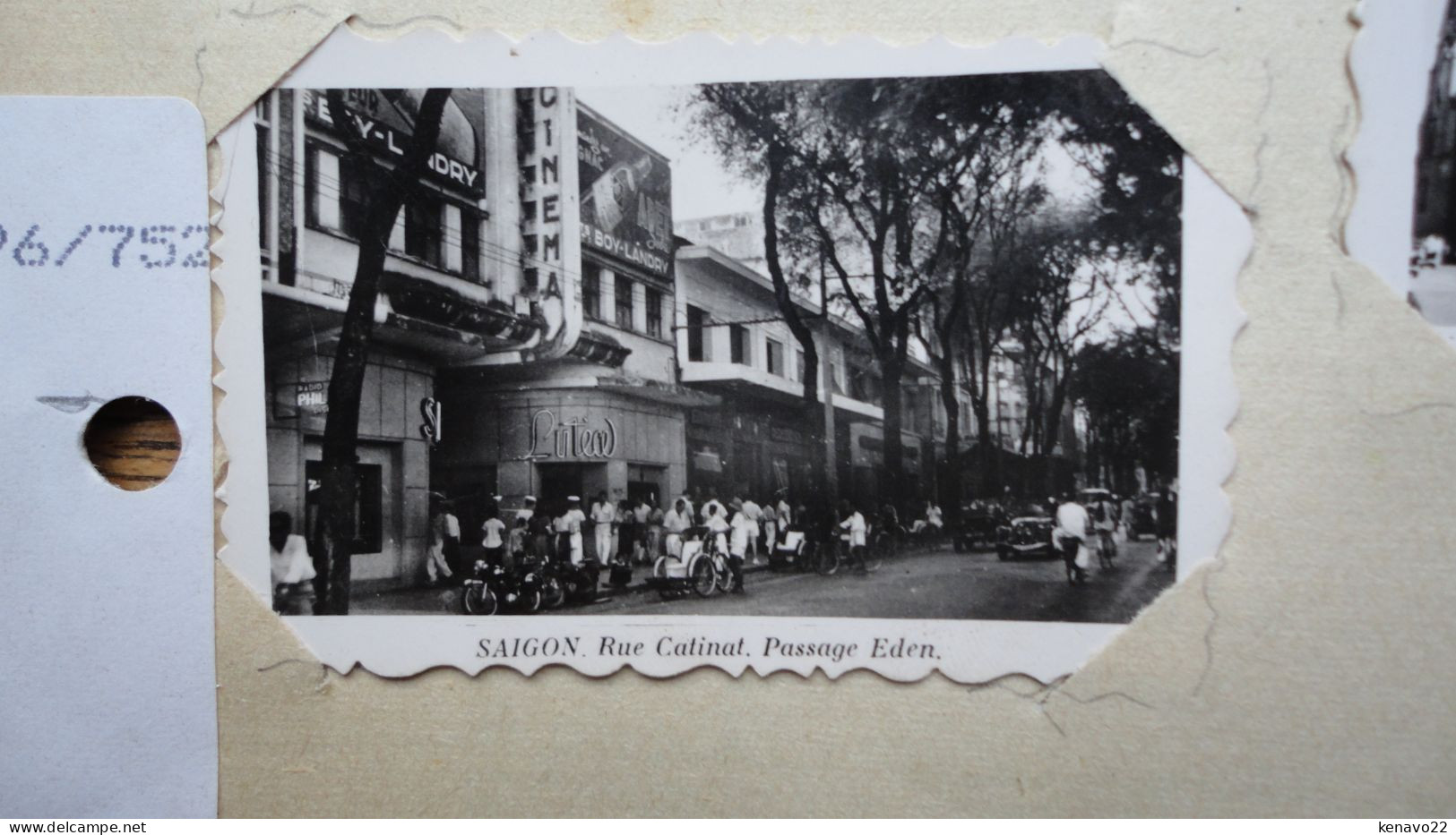 assez rare 9 petites photos ( 6,5 x 4 cm ) du vietnam année 1955 ( les photos sont pas collée )