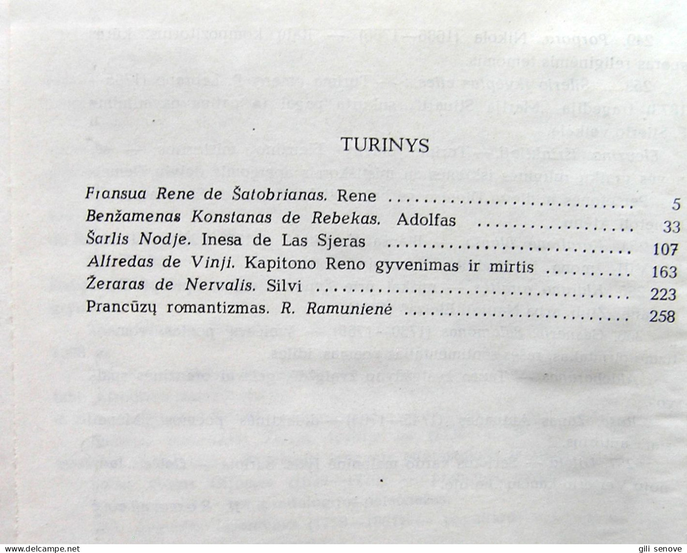 Lithuanian Book / Prancūzų Romantikų Apysakos 1979 - Novelas