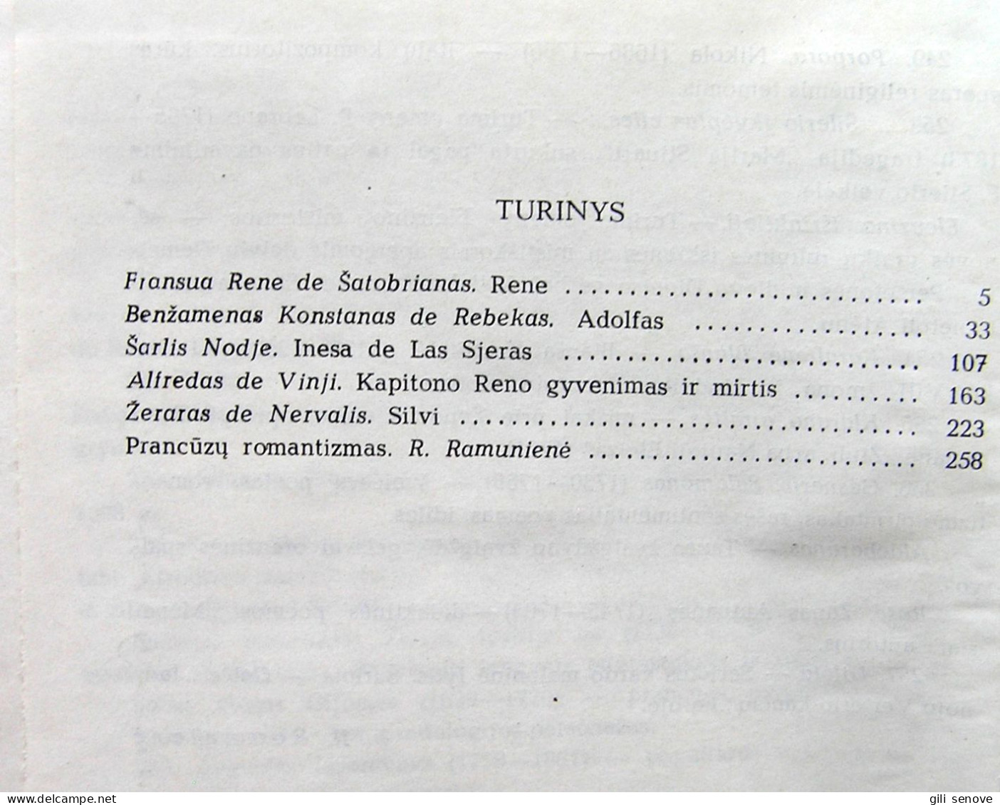 Lithuanian Book / Prancūzų Romantikų Apysakos 1979 - Romanzi