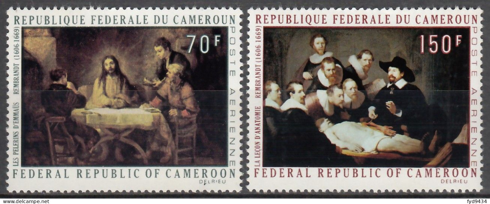 PA N° 169 Et N° 170 Du Cameroun - X X - ( E 1905 ) - Rembrandt