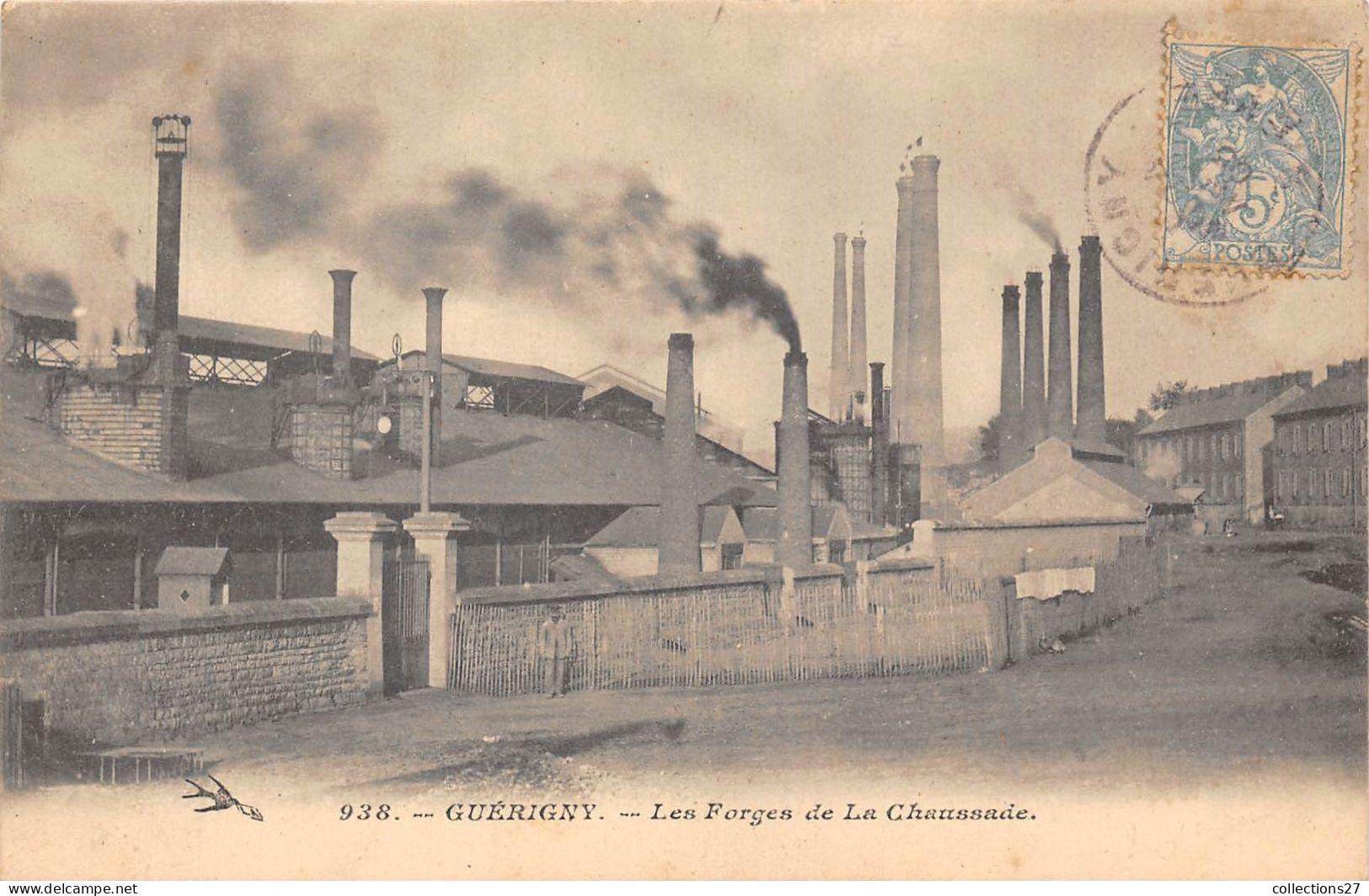 58-GUERIGNY- LES FORGES DE LA CHAUSSADE - Guerigny