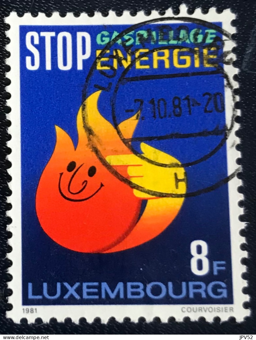 Luxembourg - Luxemburg - C18/30 - 1981 - (°)used - Michel 1040 - Energie Sparen - Usados