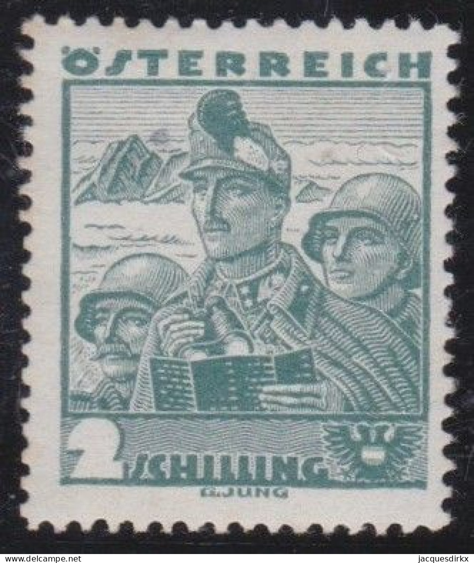Österreich   .    Y&T    .   458a   (2 Scans)    .   *       .    Ungebraucht Mit Gummi - Unused Stamps