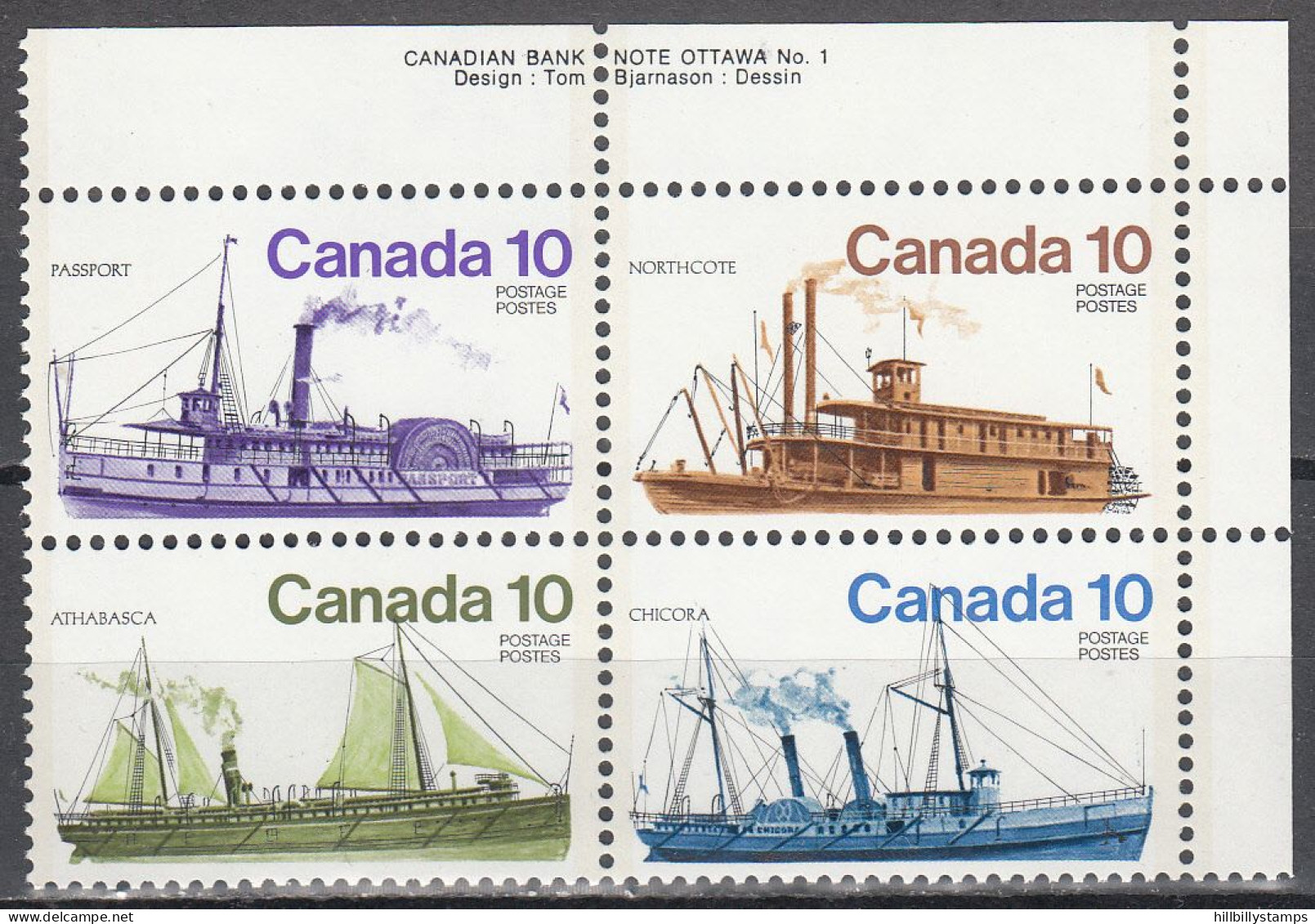 CANADA  SCOTT NO 703A   MNH    YEAR  1976 - Aufdrucksausgaben