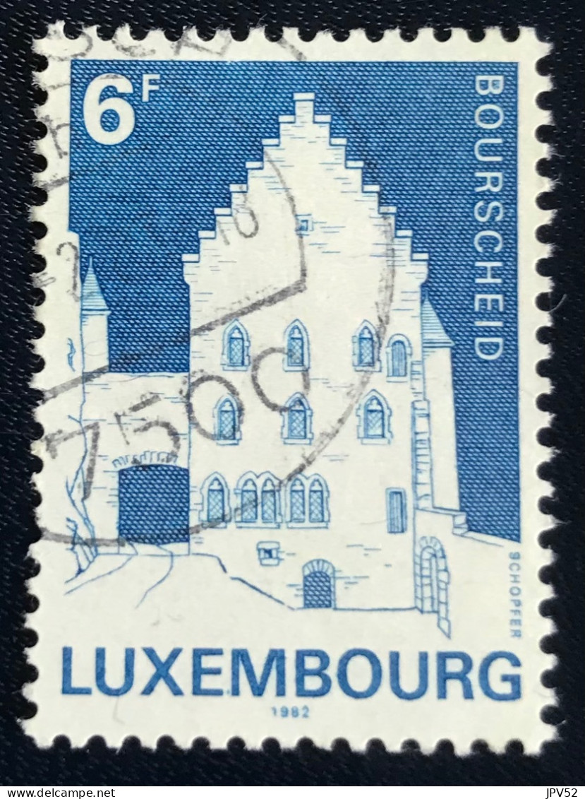 Luxembourg - Luxemburg - C18/30 - 1982 - (°)used - Michel 1058 - Restauratie Monumenten - Gebraucht