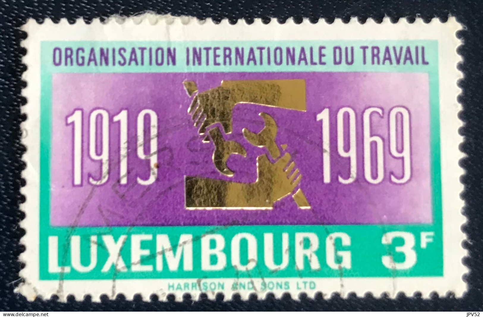 Luxembourg - Luxemburg - C18/30 - 1969 - (°)used - Michel 792 - Internationale Arbeidsorganisatie - Oblitérés