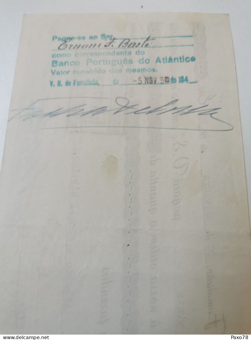 Via De Letra, Famalicâo 1953 - Briefe U. Dokumente