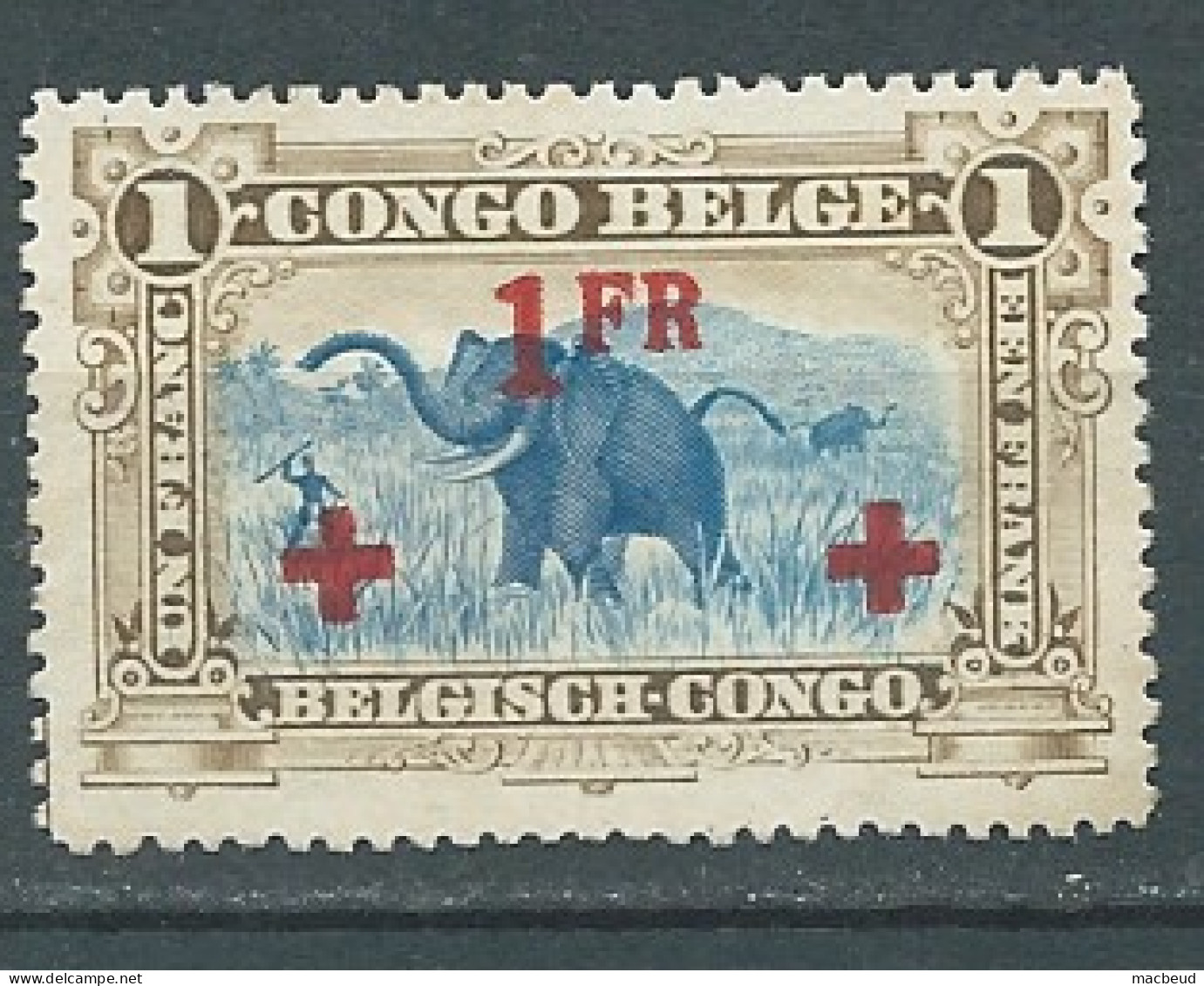 Congo Belge  - Yvert N°   78 (*)   - Pal 12120 - Ongebruikt