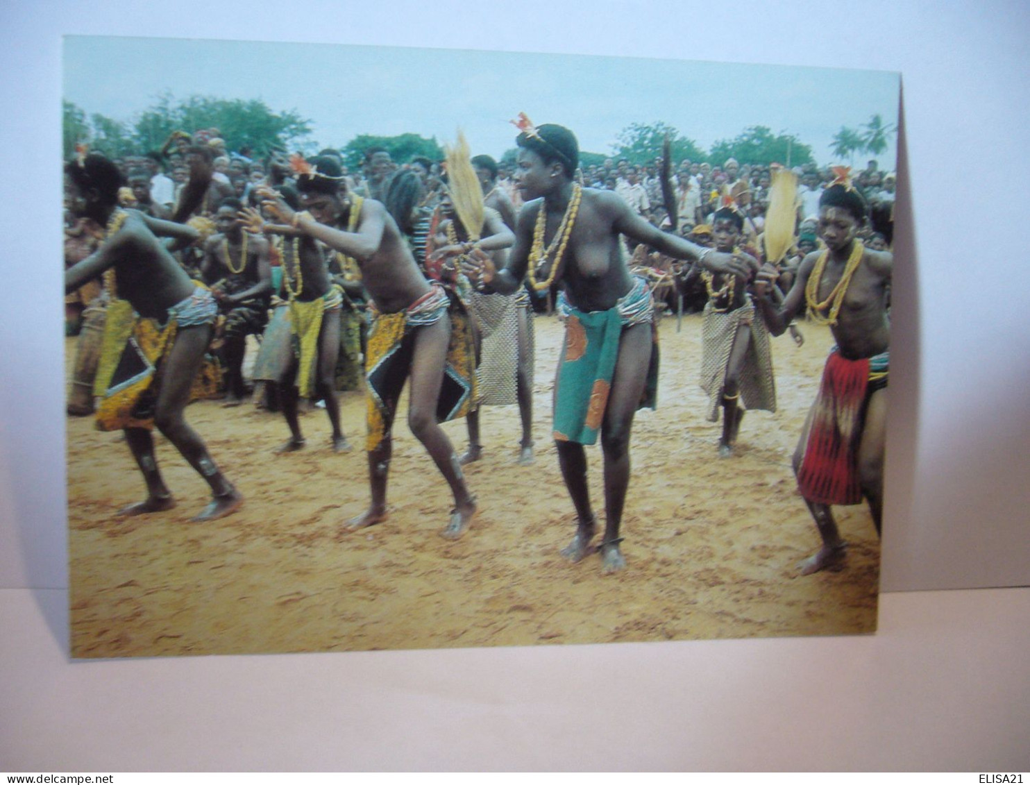 DANSE DES ADJIFOSSI TOGO DANCE OF THE ADJIFOSSI TOGO AFRICA AFRIQUE CPM - Togo