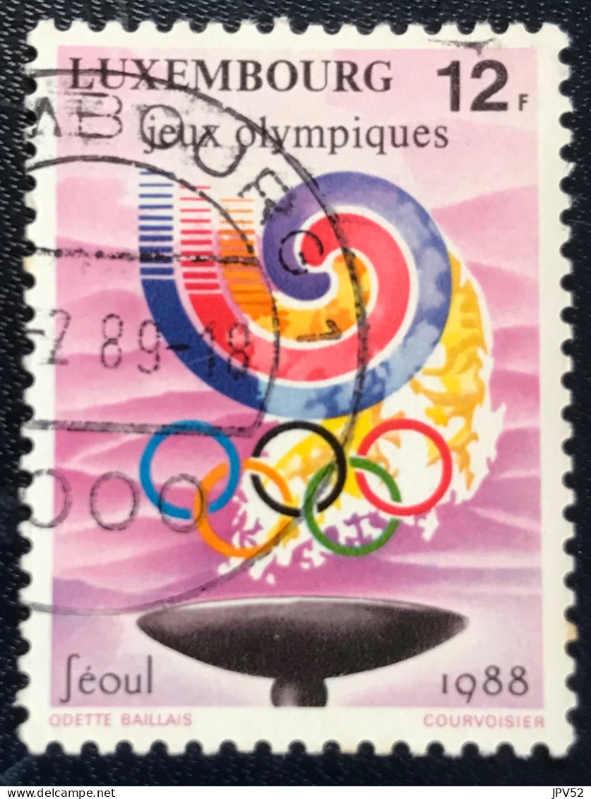 Luxembourg - Luxemburg - C18/30 - 1988 - (°)used - Michel 1209 - Olympische Spelen - Usados