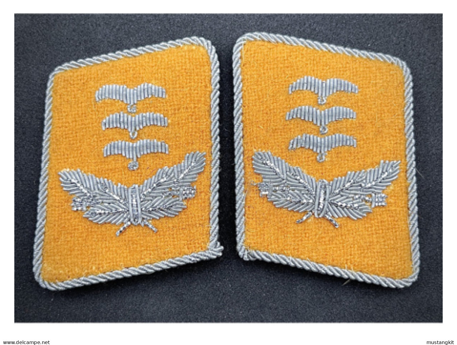 MILITARIA WW2 LUFTWAFFE INSIGNE DE COL GRADE CAPITAINE - 1939-45