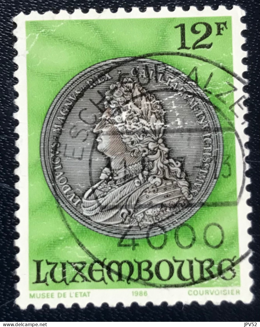 Luxembourg - Luxemburg - C18/30 - 1986 - (°)used - Michel 1144 - Medailles - Usados