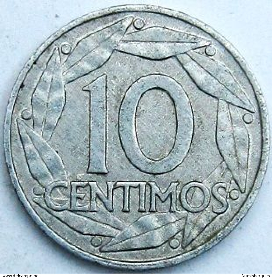 Pièce De Monnaie 10 Centimos 1959 - 10 Centiemen