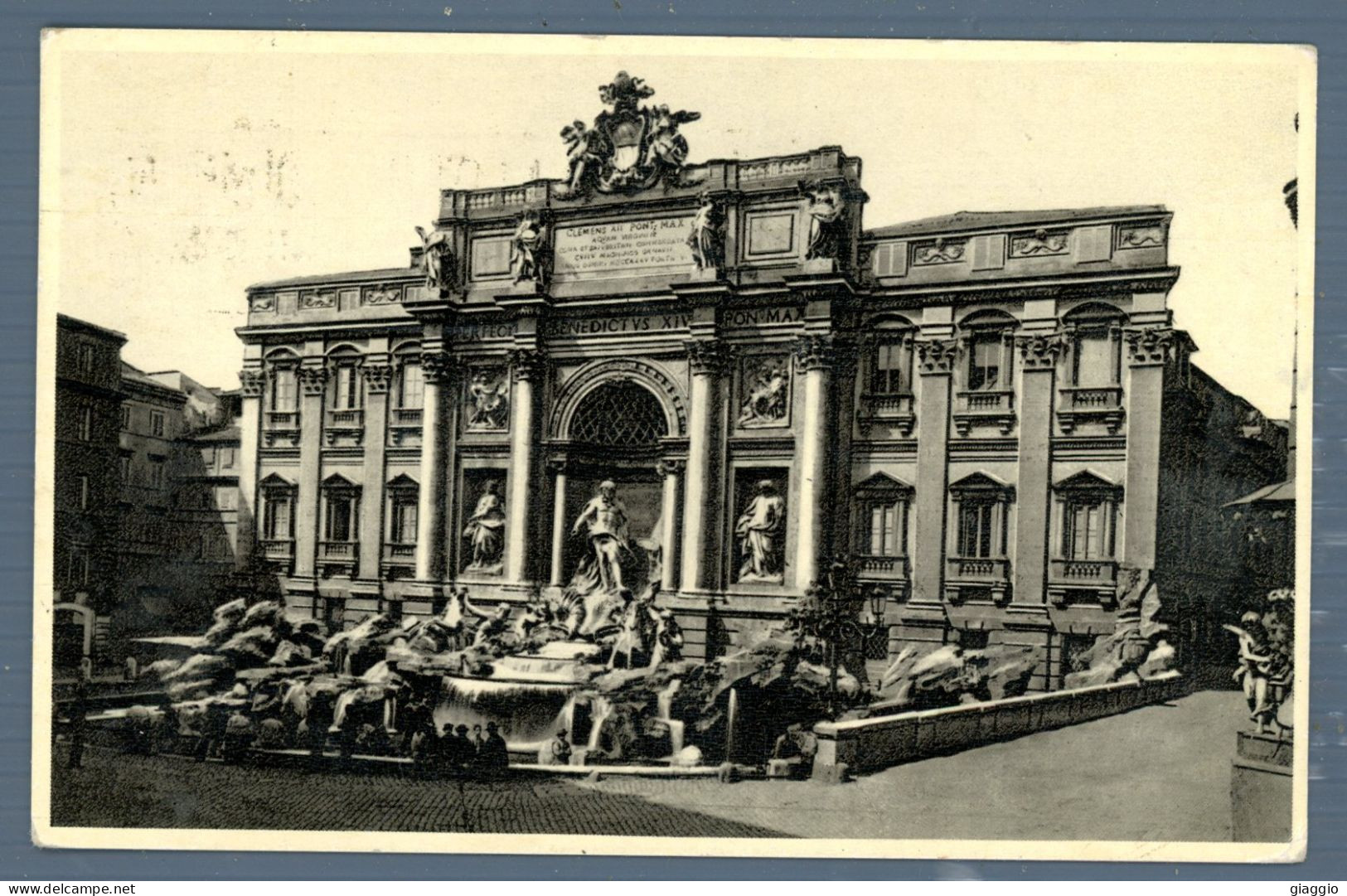 °°° Cartolina N. 2471 Roma Fontana Di Trevi - Formato Piccolo Viaggiata °°° - Fontana Di Trevi