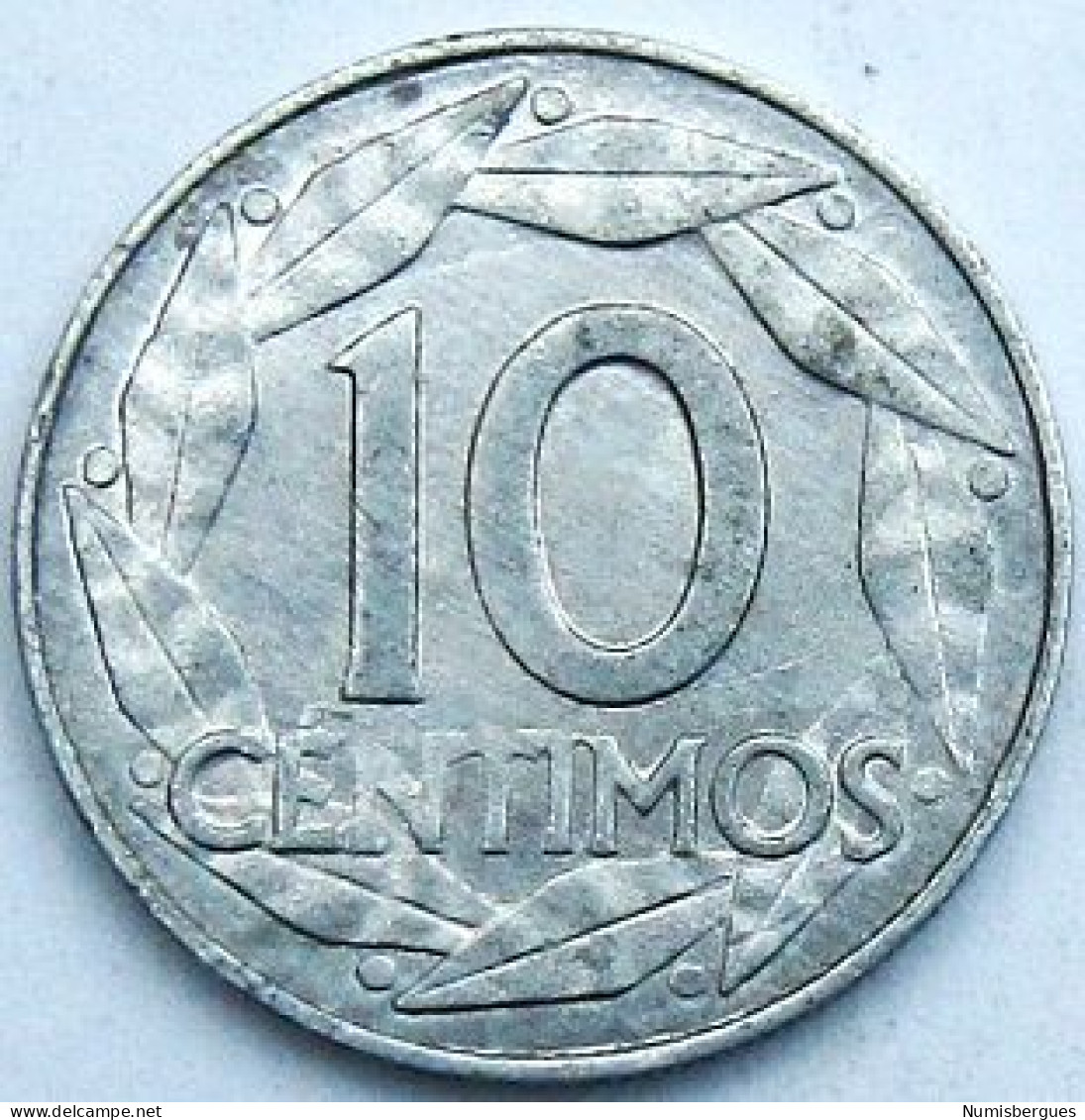 Pièce De Monnaie 10 Centimos 1959 - 10 Centimos