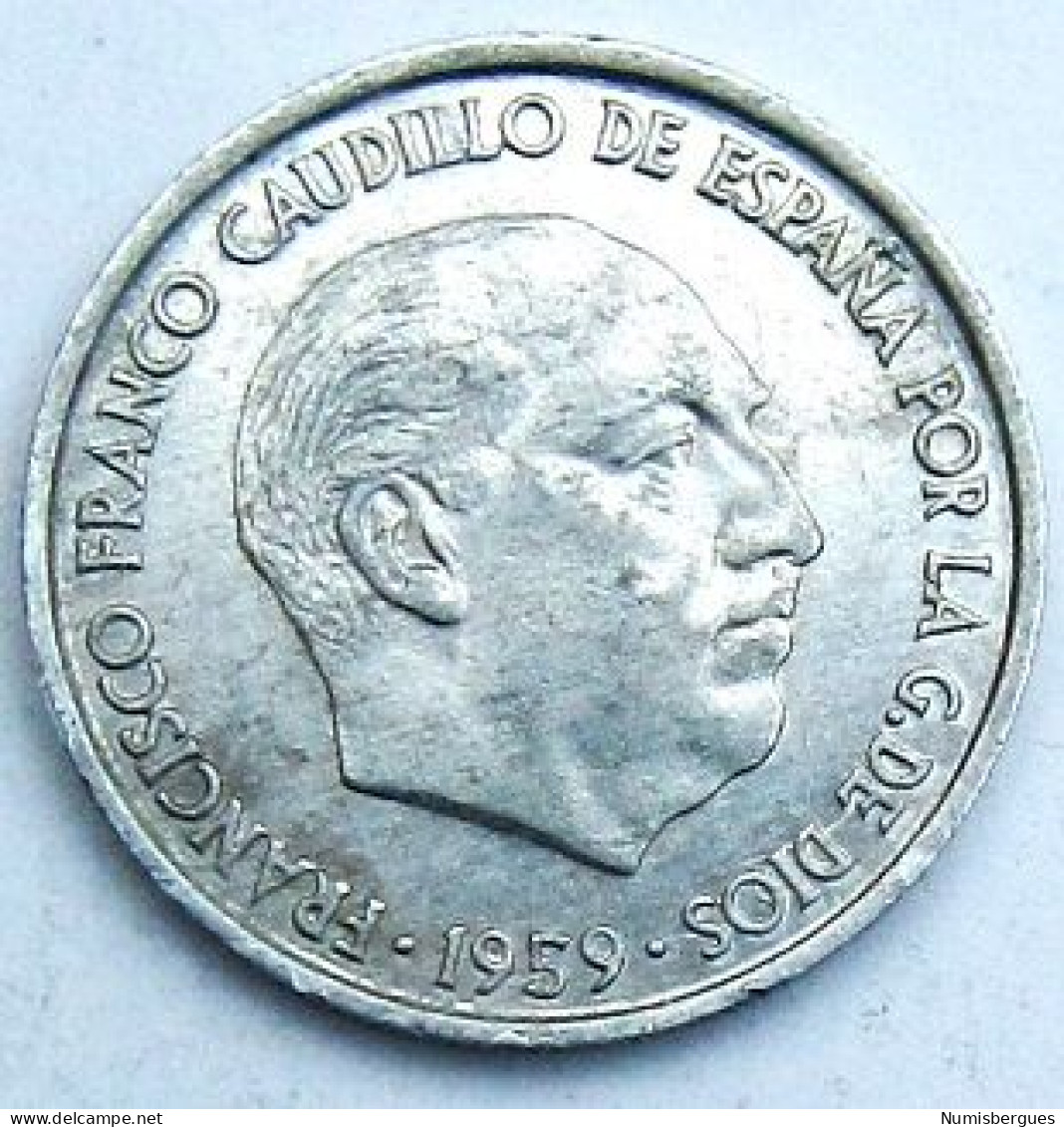 Pièce De Monnaie 10 Centimos 1959 - 10 Centimos