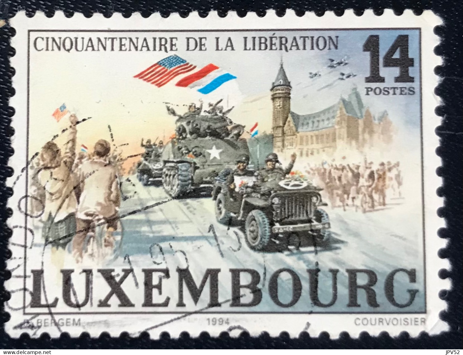 Luxembourg - Luxemburg - C18/30 - 1994 - (°)used - Michel 1352 - Bevrijding - Oblitérés