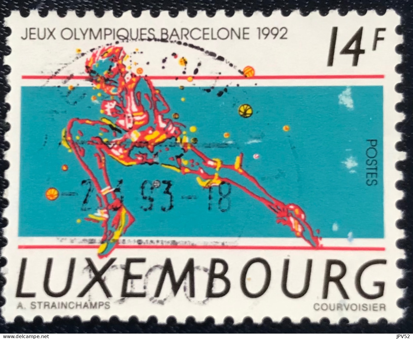 Luxembourg - Luxemburg - C18/30 - 1992 - (°)used - Michel 1297 - Olympische Spelen - Gebruikt