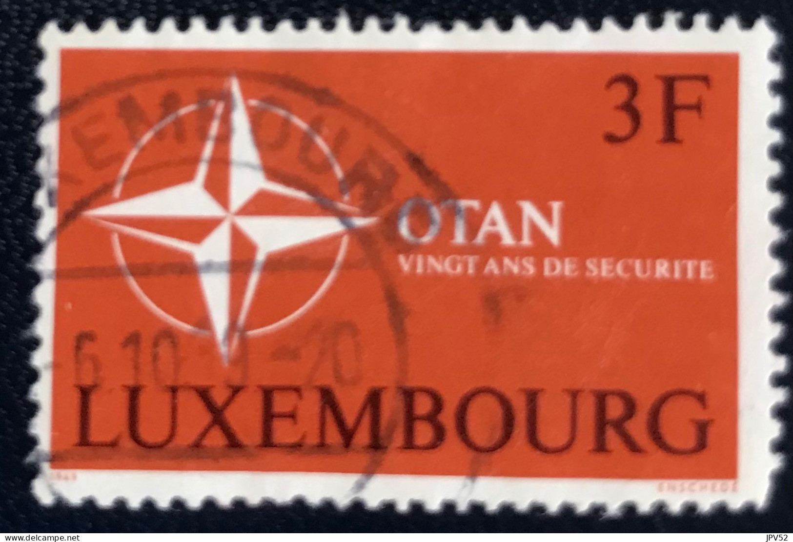 Luxembourg - Luxemburg - C18/31 - 1969 - (°)used - Michel 794 - Noord Atlantische Verdragorganisatie - Oblitérés