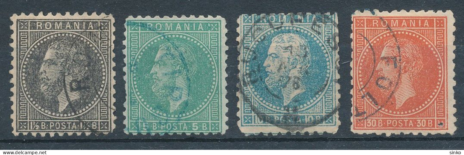 1876. Romania - 1858-1880 Moldavie & Principauté