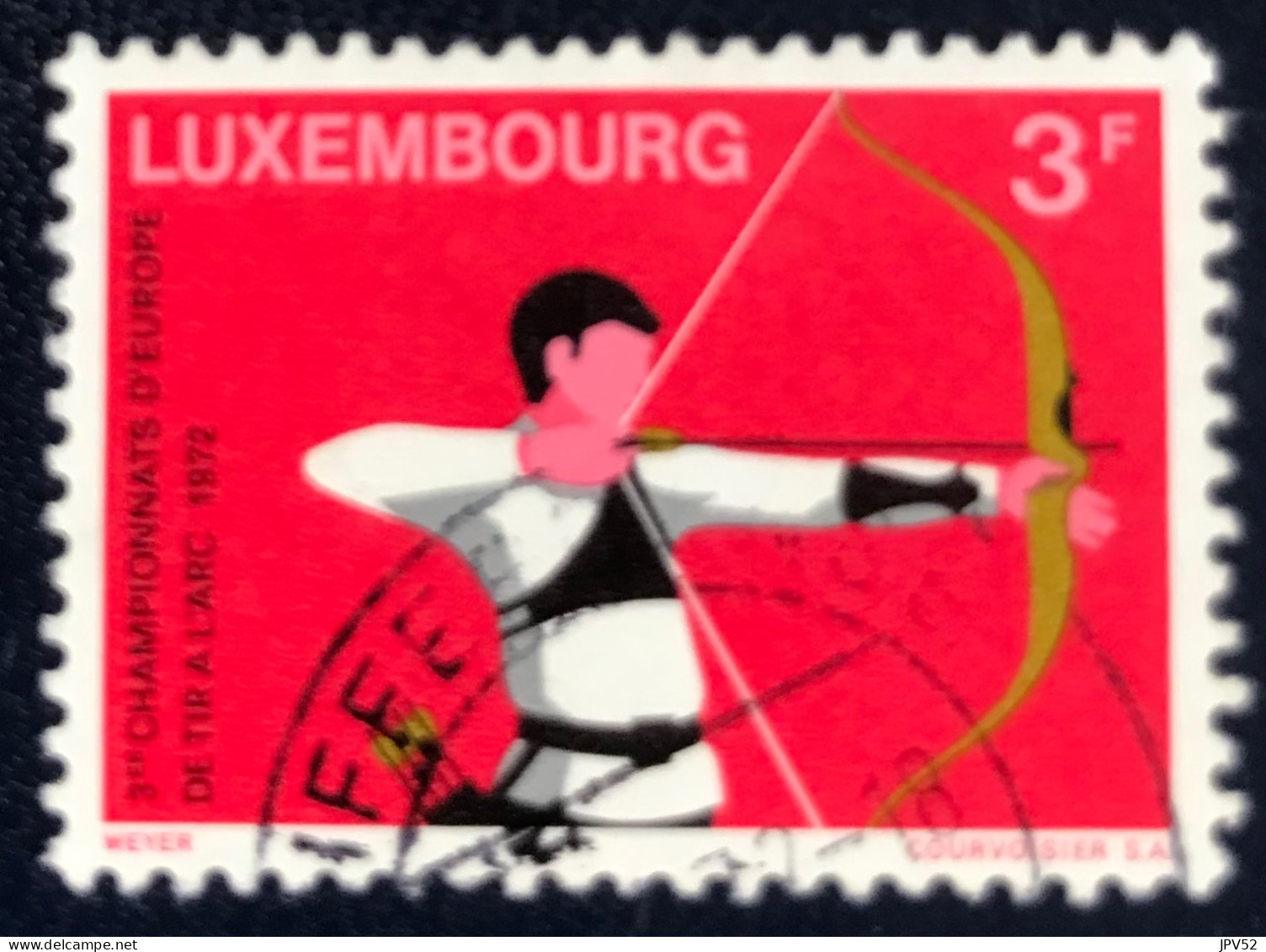 Luxembourg - Luxemburg - C18/31 - 1972 - (°)used - Michel 848 - Boogschutter - Usati