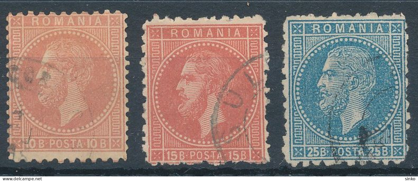 1879. Romania - 1858-1880 Moldavia & Principality