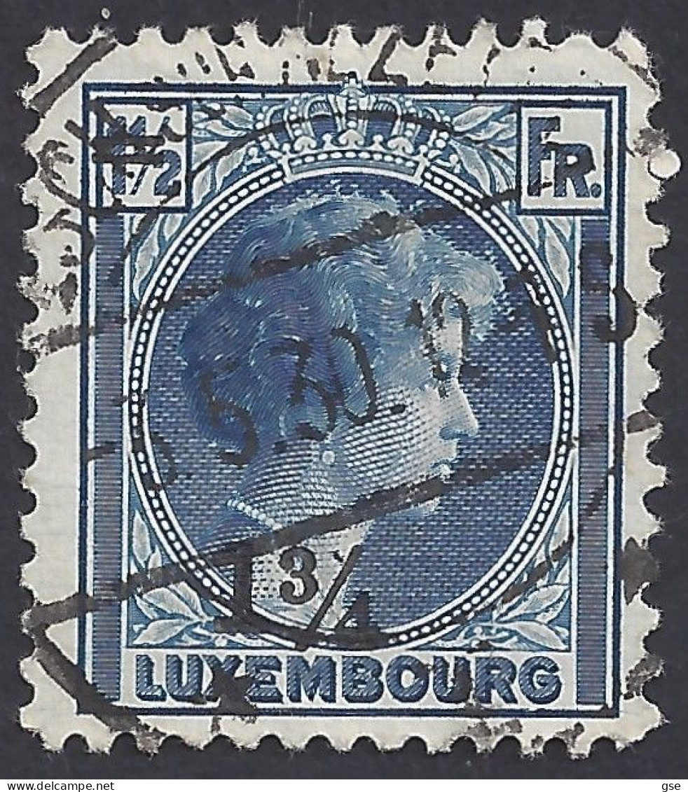 LUSSEMBURGO 1929-8 - Yvert 181° - Carlotta | - 1926-39 Charlotte De Profil à Droite