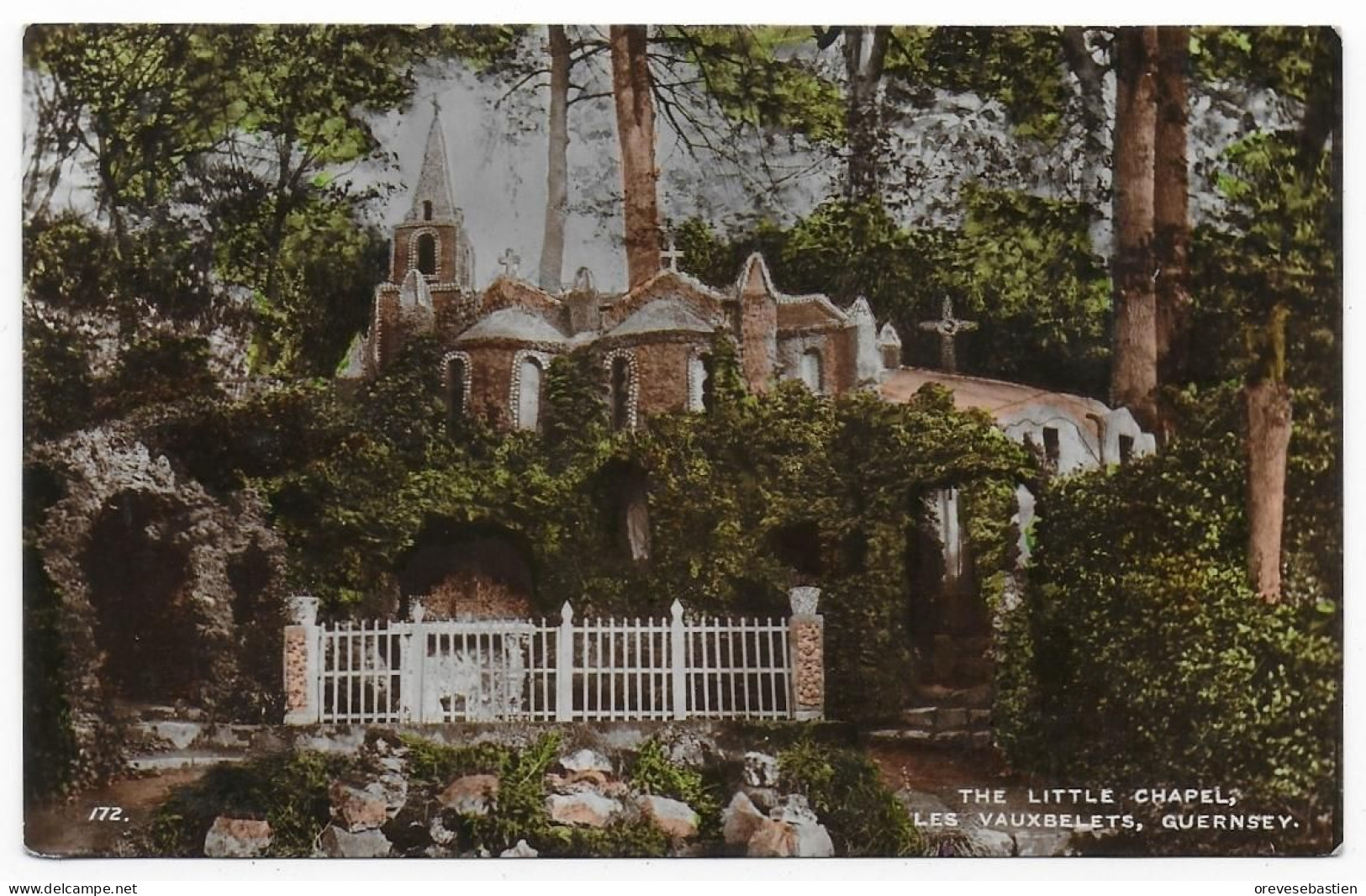 CPA - THE LITTLE CHAPEL, LES VAUXBELETS, GUERNSEY - Guernsey