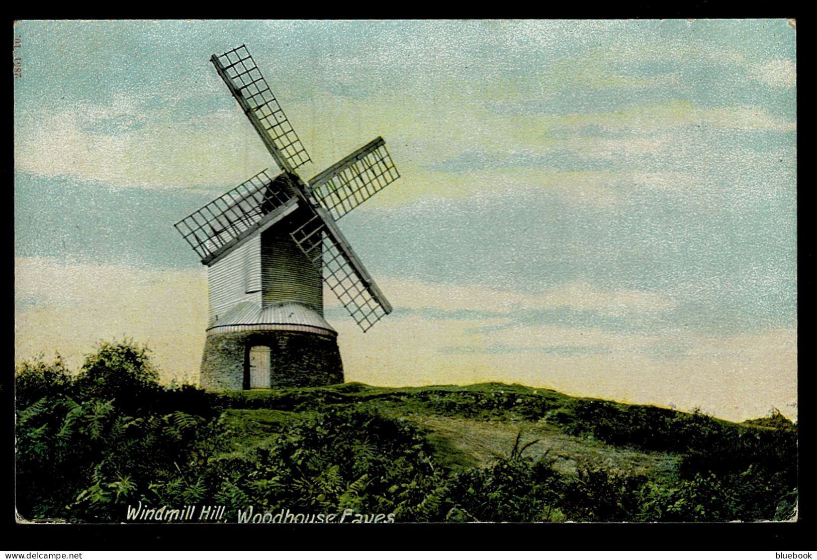 Ref 1629 - 1907 Postcard - Woodhouse Eaves Windmill - Leicestershire - Andere & Zonder Classificatie