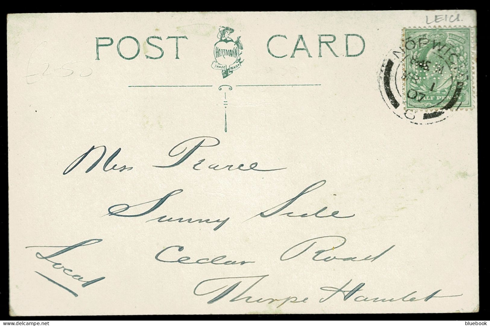 Ref 1629 - 1907 Postcard - Woodhouse Eaves Windmill - Leicestershire - Autres & Non Classés