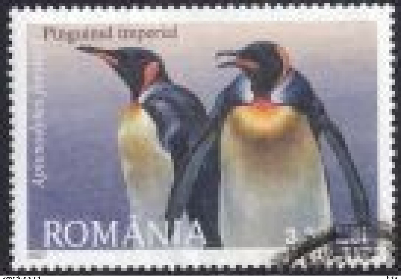 ROUMANIE - Manchot Empereur (Aptenodytes Forsteri) - Used Stamps